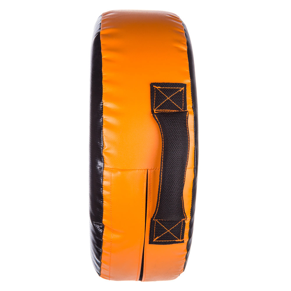 Bouclier rond de chasseur - noir/orange, FKSH-08