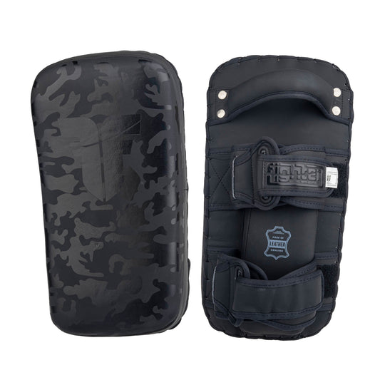 Coussinets de protection pour combattants thaïlandais - noir/camouflage, FTP-001CBK