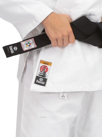Judogi "GOLD" Blanc