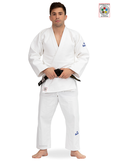 Judogi SHORI Blanc Slim, homologué IJF