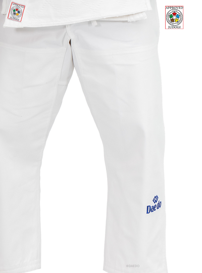 Judogi SHORI Blanc Slim, homologué IJF