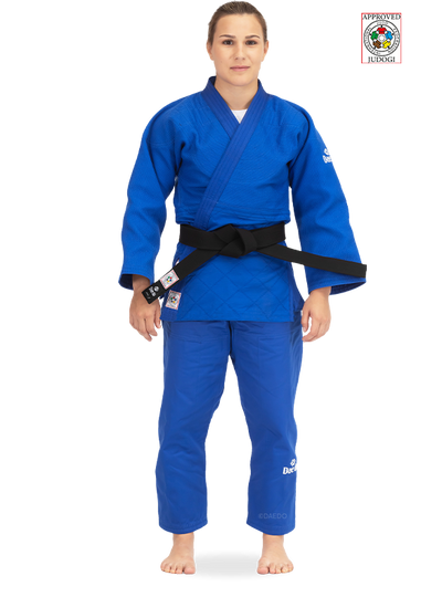 Judogi IJF Bleu - SLIM FIT