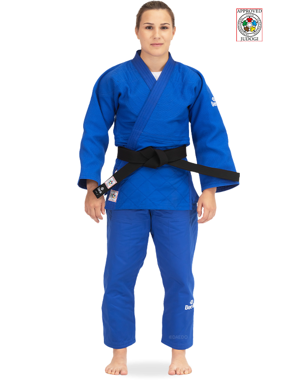 Judogi IJF Bleu - SLIM FIT