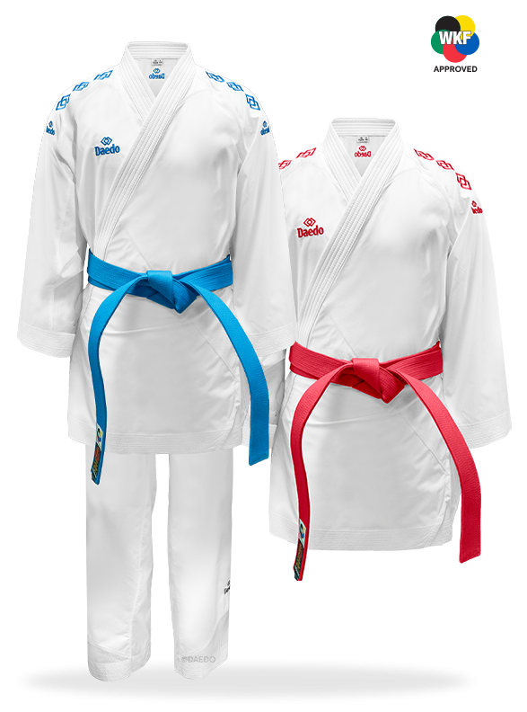 Karategi / Kimono Haute Qualité Compétition Kumite "Light Pro", 2 vestes, 1 pantalon