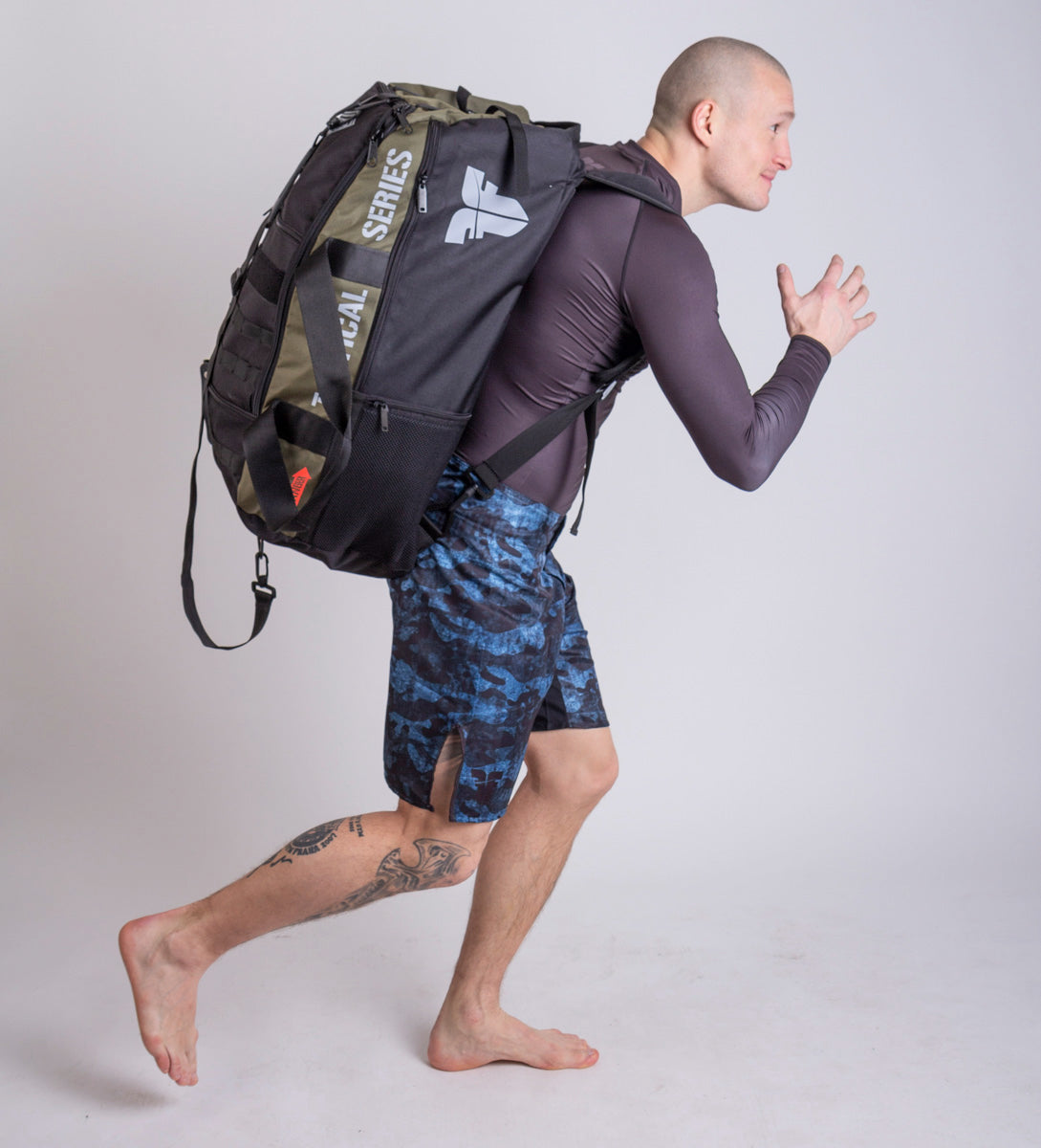 Sac de sport de combat LINE XL "Série tactique", vert armée - FTBP-06