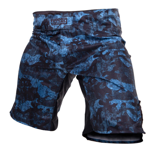 Short de combat MMA - Urban Camo - bleu, FSHM-11