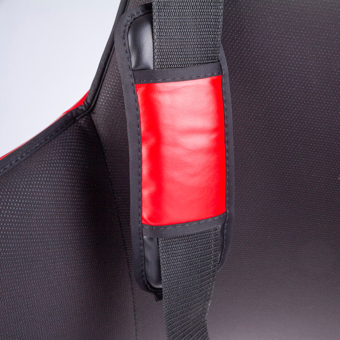 Coussin ventral Fighter Target noir/rouge - FBP-011