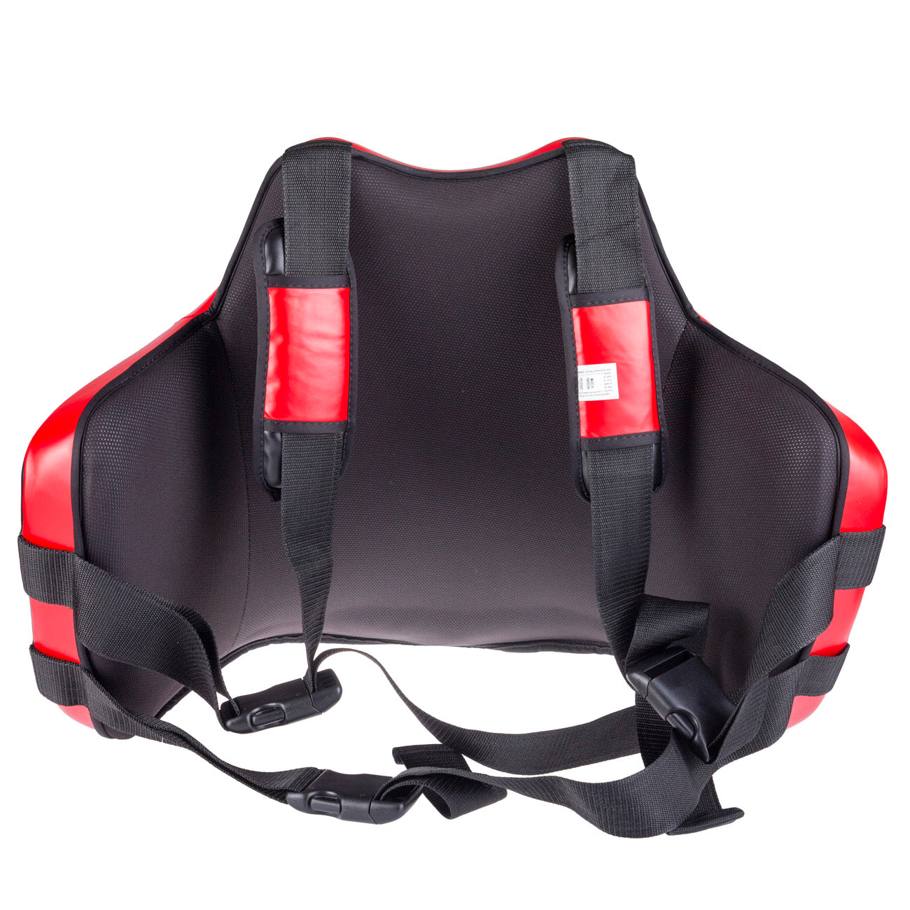 Coussin ventral Fighter Target noir/rouge - FBP-011