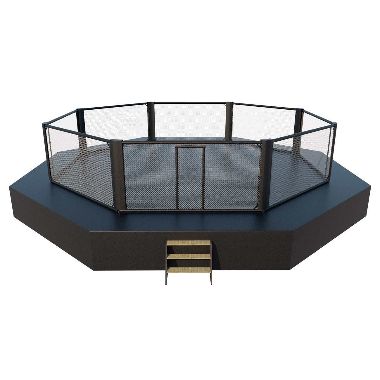 Cage de compétition MMA 7x7m + estrade 1m - 7V1002DCH