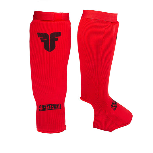 Protège-tibias Fighter Instep Competition - rouge, FSG-003R