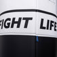 Sac de boxe Fighter Fitness 120 à 150 cm, noir/blanc