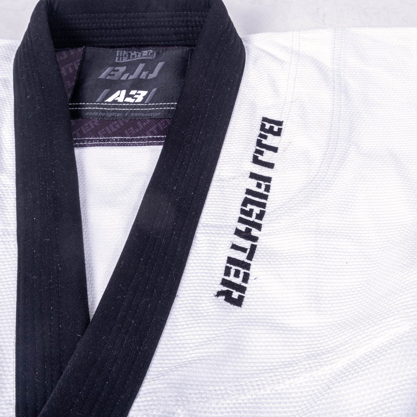 Kimono JJB Fighter blanc - BJJU-0102