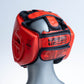 Casque de protection Fighter Head Guard Amateur rouge - FHG-001BXR