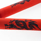 Nunchaku souple de combat - Dragon - rouge