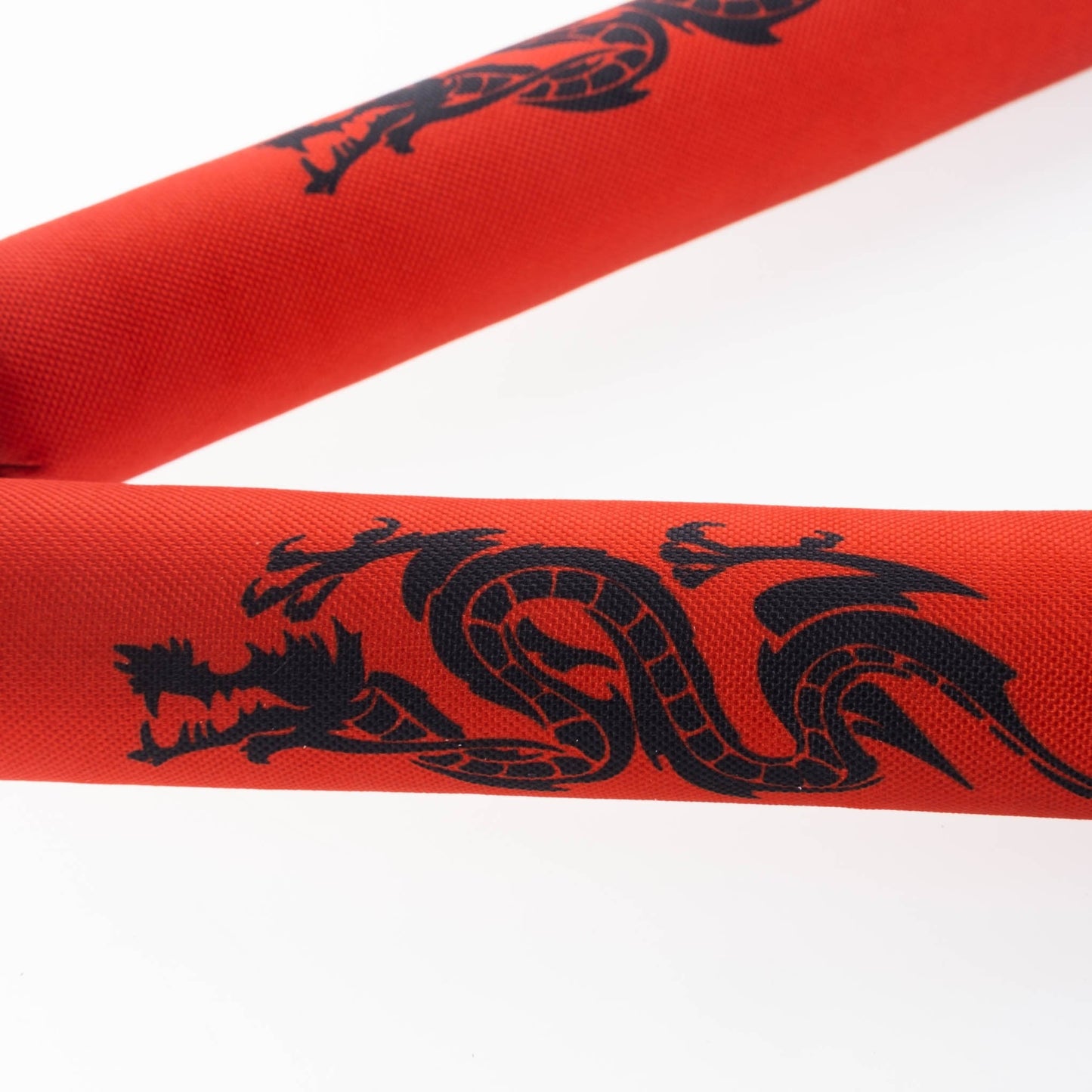 Nunchaku souple de combat - Dragon - rouge