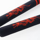 Nunchaku souple Fighter - Dragon - noir/rouge