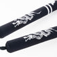 Nunchaku souple Fighter - Dragon - noir/blanc