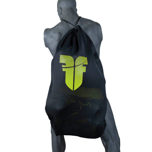 Sac à dos Fighter mesh - noir/jaune