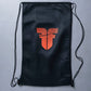 Sac de combat en filet 60 cm x 70 cm - noir/rouge, FHBB-03