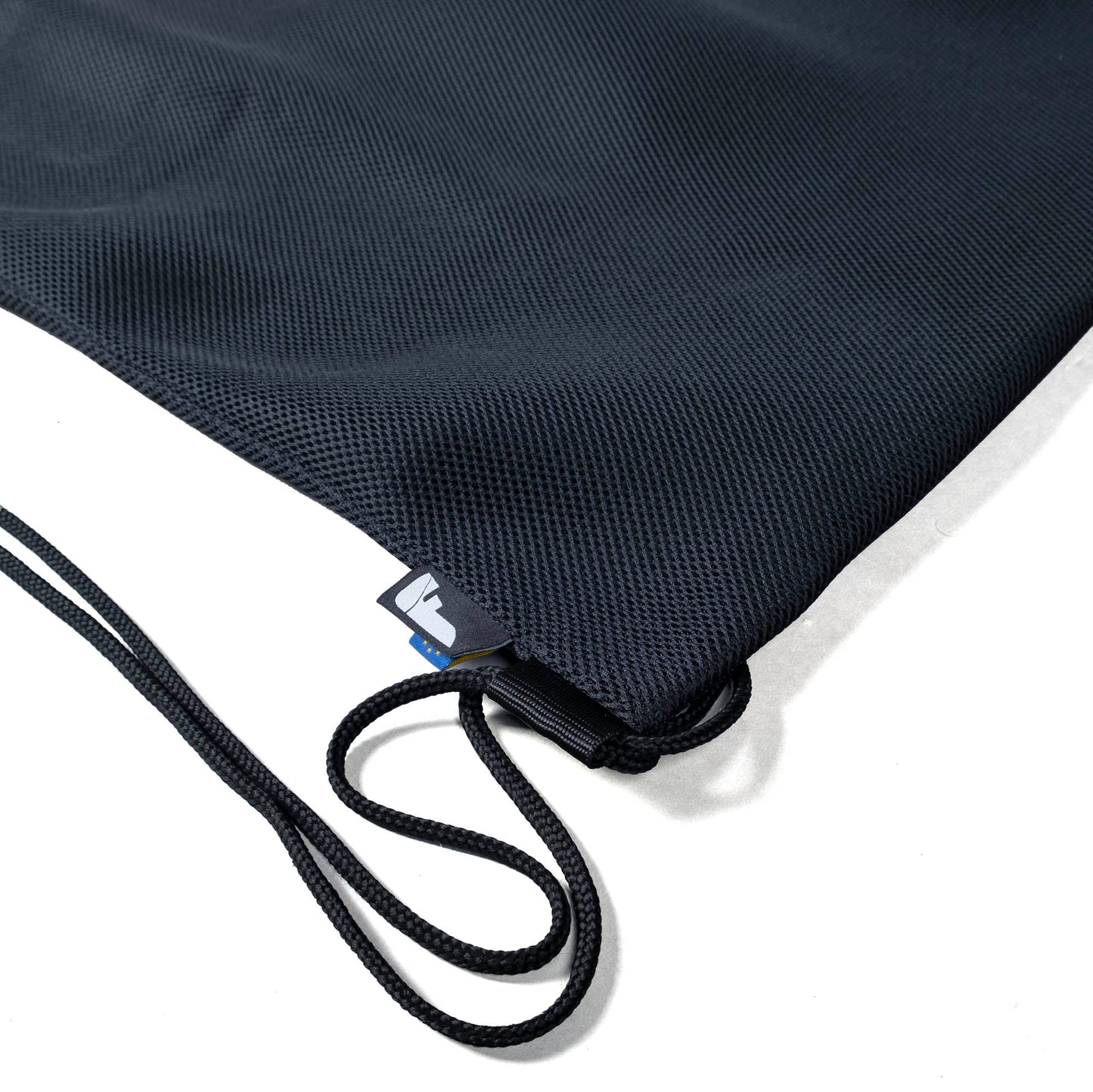 Sac en filet Fighter 60 cm x 70 cm noir/jaune fluo - FHBB-04
