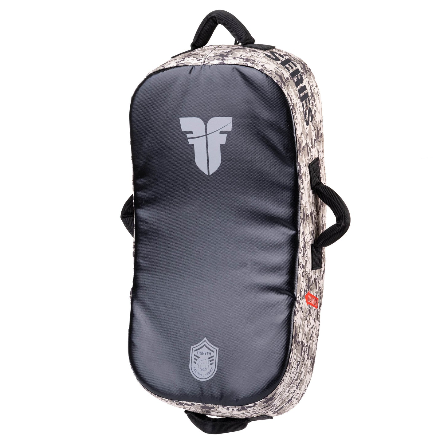 Bouclier de frappe Fighter MULTI GRIP "La vie est un combat" Camouflage désert - FKSH-25