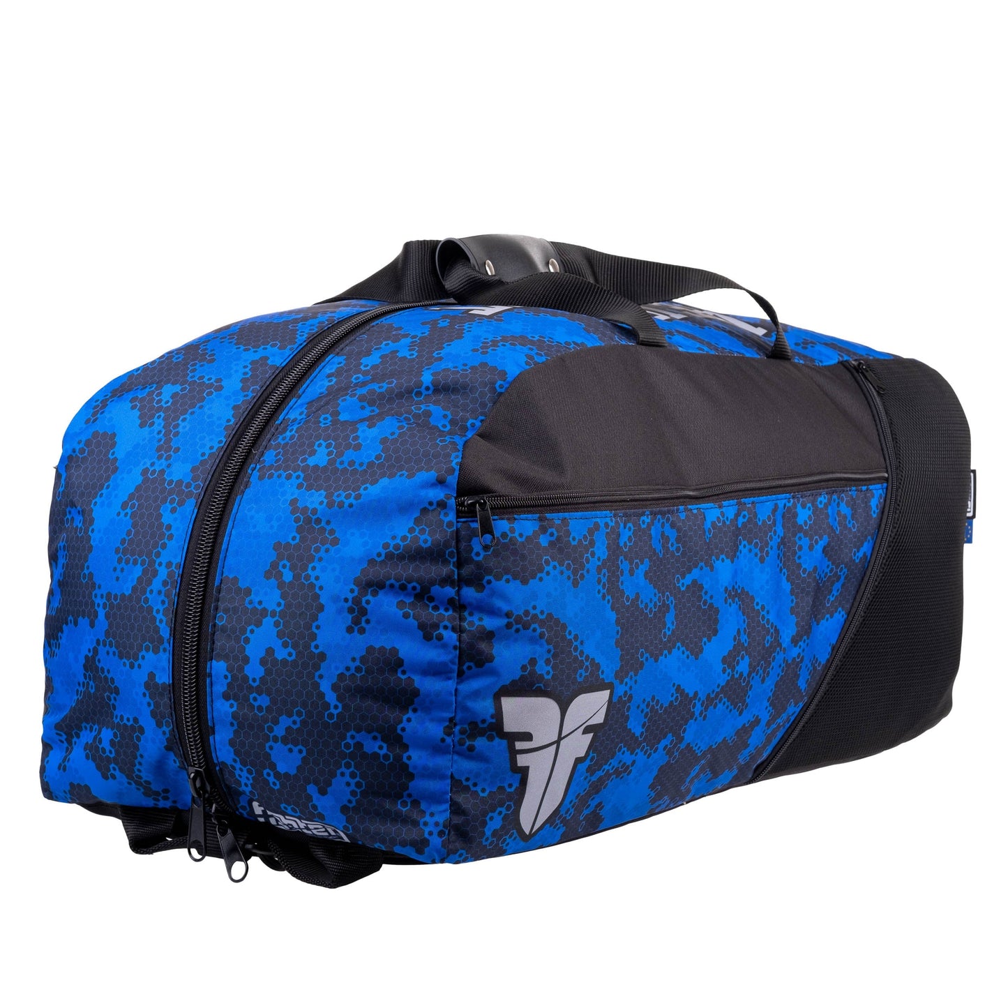 Sac à dos de sport Fighter - nid d'abeille bleu