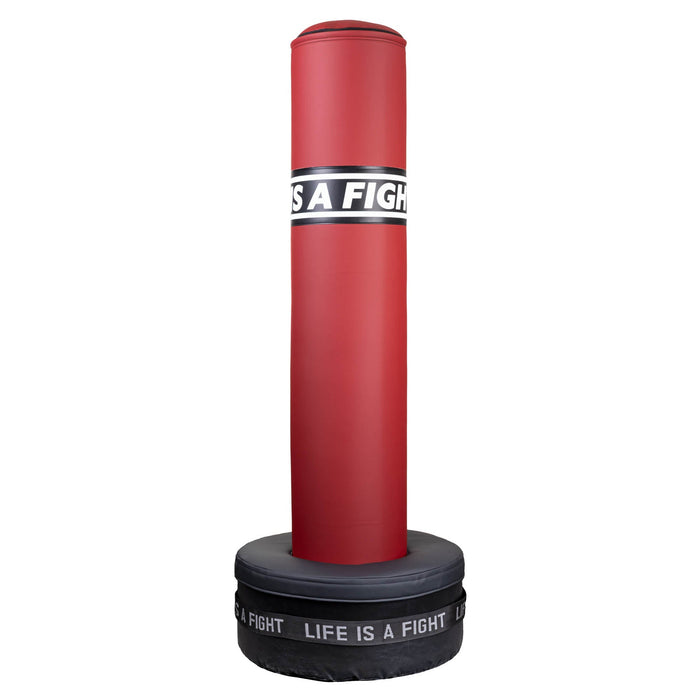 Sac de boxe autoportant Fighter EASY - rouge foncé