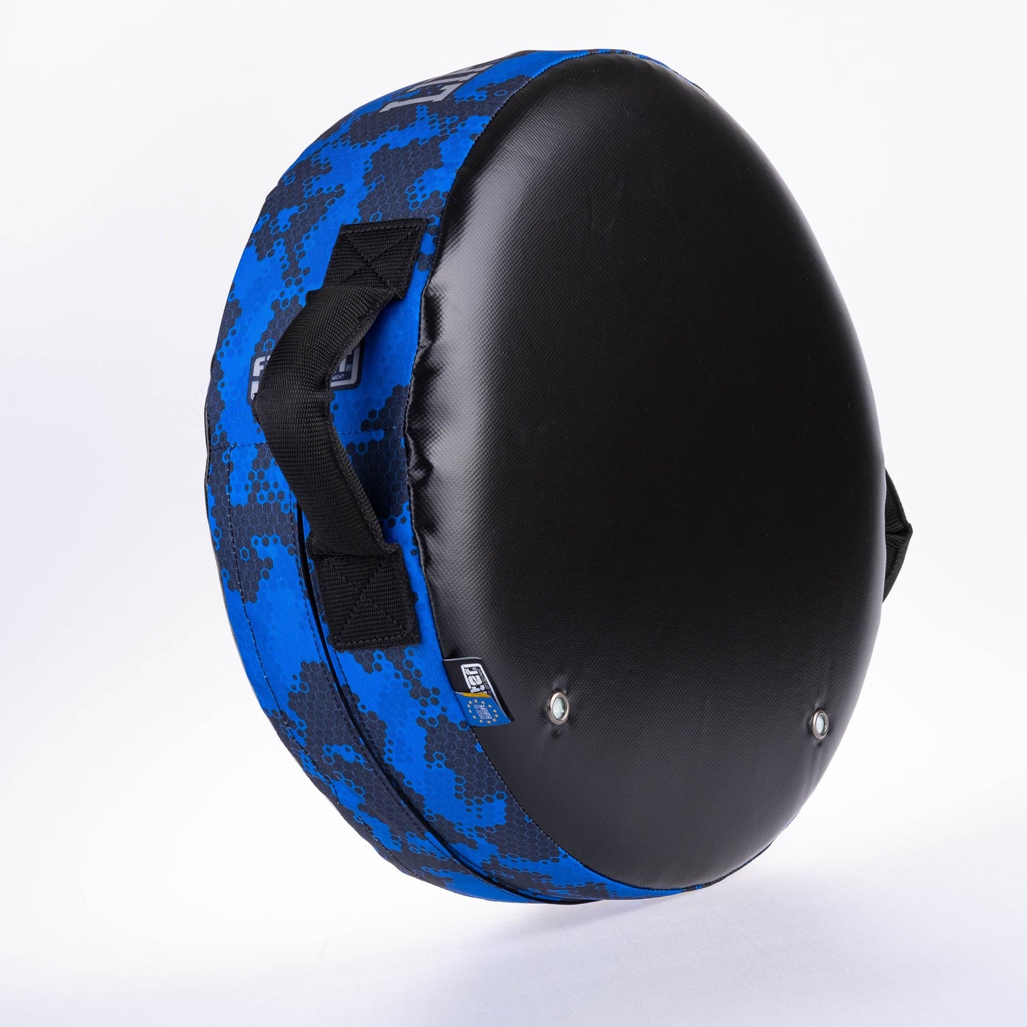 Bouclier rond Fighter "La vie est un combat" Camouflage bleu - FKSH-35