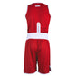 Ensemble de boxe Fighter rouge - FBXSET-01