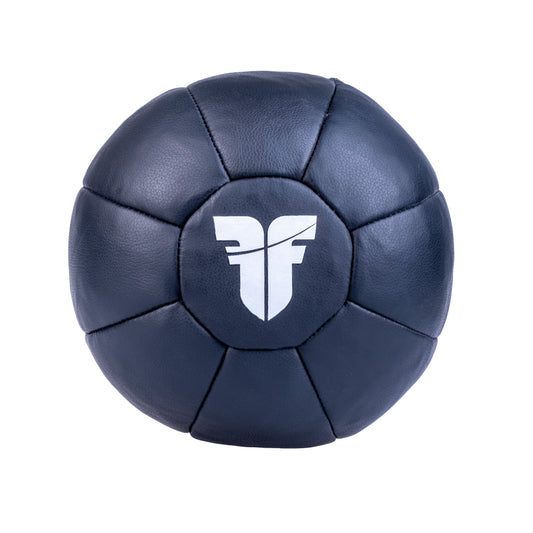 Ballon de médecine Fighter en cuir - noir, FMDCB-02