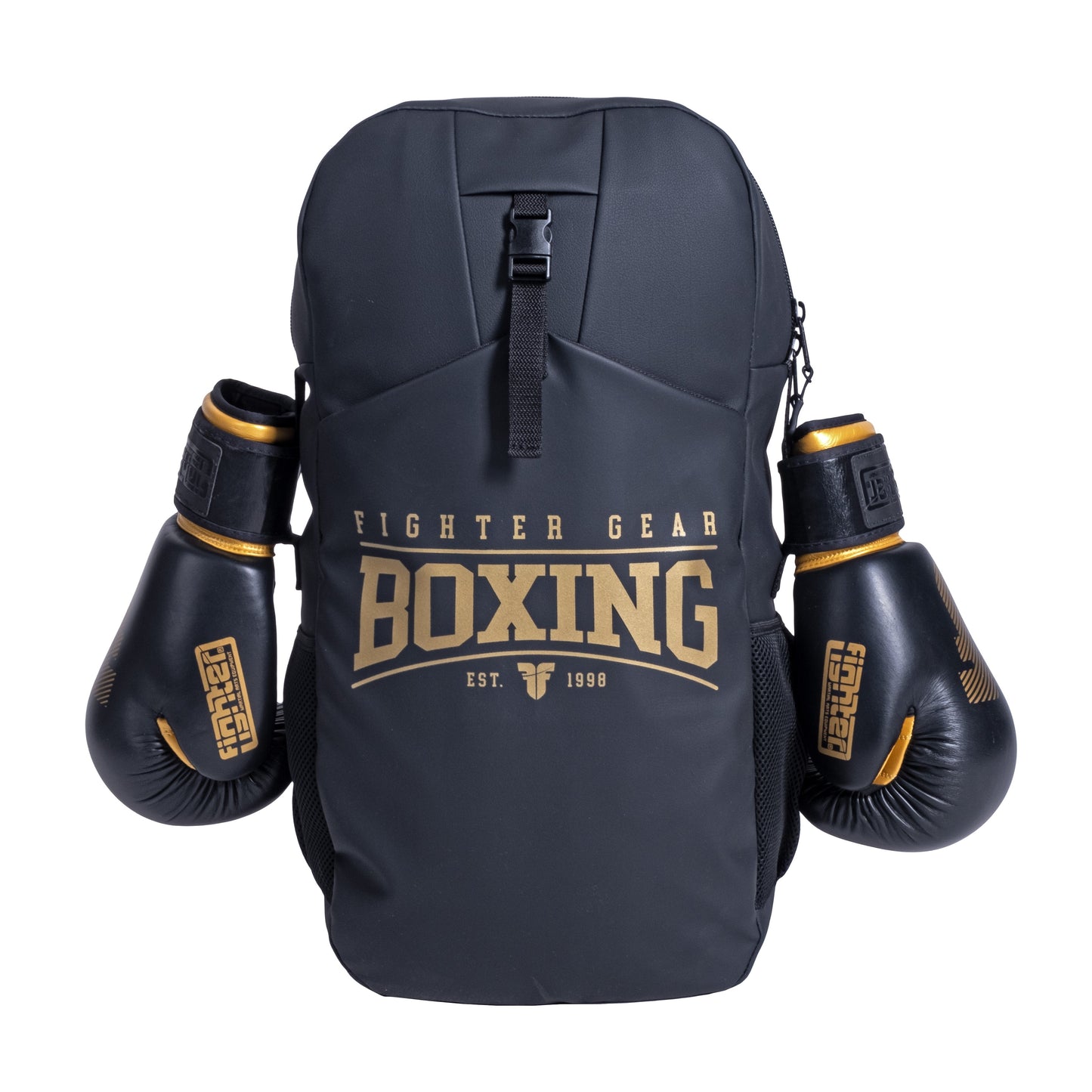 Sac à dos Fighter Performance - noir/or, similicuir
