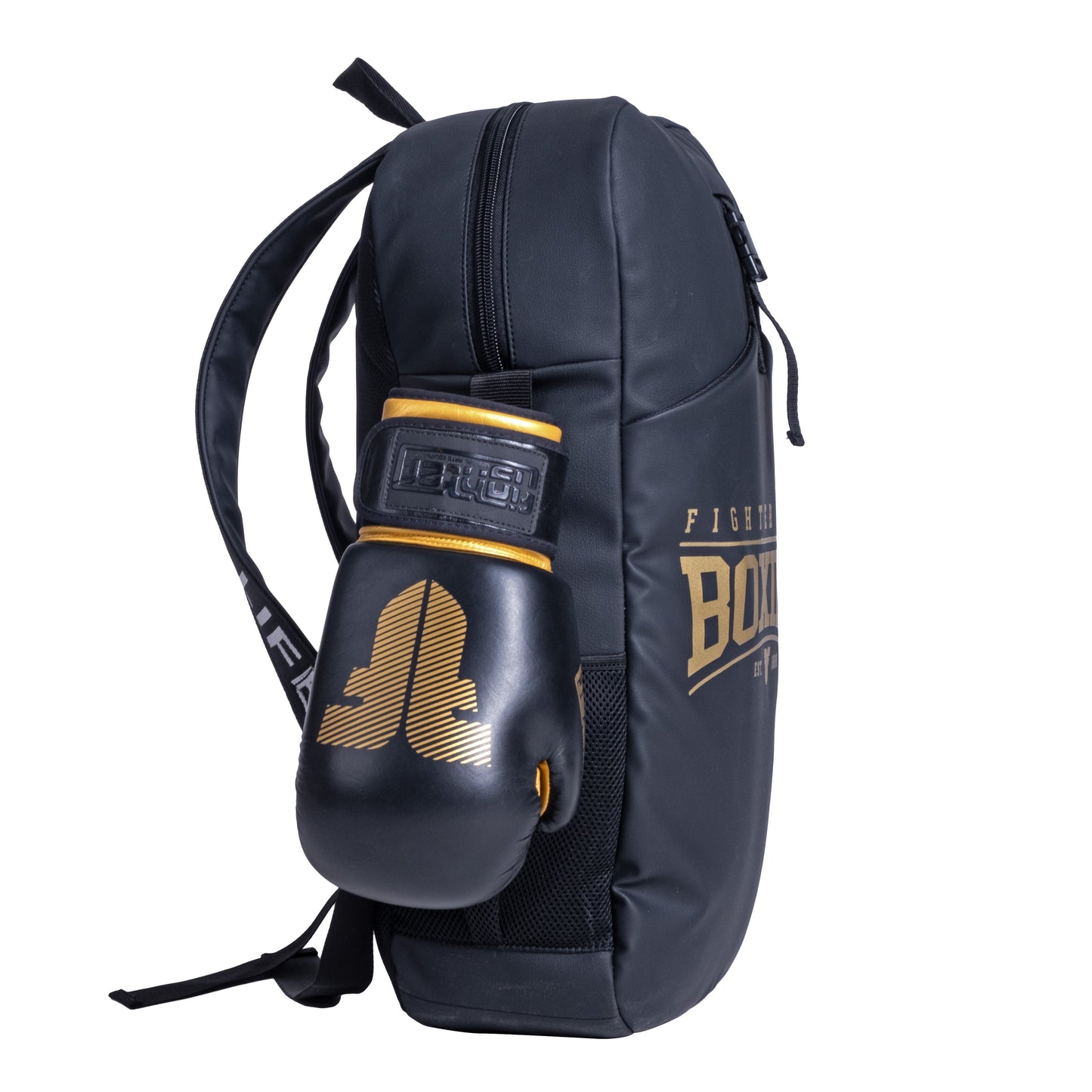 Sac à dos Fighter Performance - noir/or, similicuir