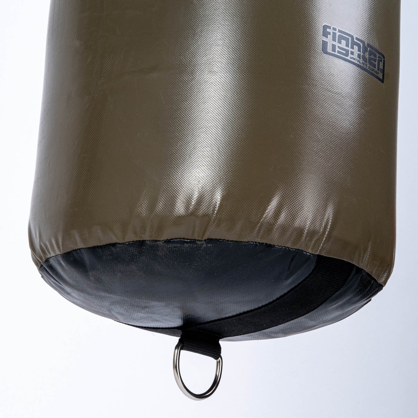 Sac de boxe Fighter Professional - kaki/or, 150 cm et 180 cm ; diamètre 36 cm