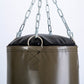 Sac de boxe Fighter Professional - kaki/or, 150 cm et 180 cm ; diamètre 36 cm