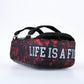 Bouclier THAI MAXI - La vie est un combat - Camouflage rouge, F01602-DS03 - Fighter Sport