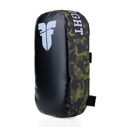 Bouclier de frappe THAI Fighter MAXI "La vie est un combat" Camouflage vert - F01602-DS04