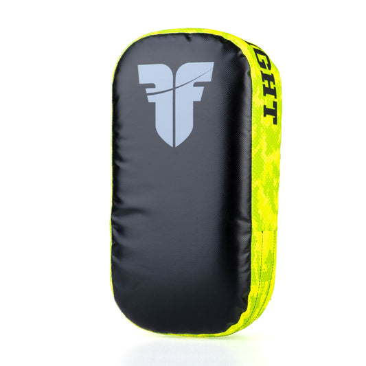 Bouclier de frappe THAI Fighter MAXI "La vie est un combat"NEON - F01602-DS07