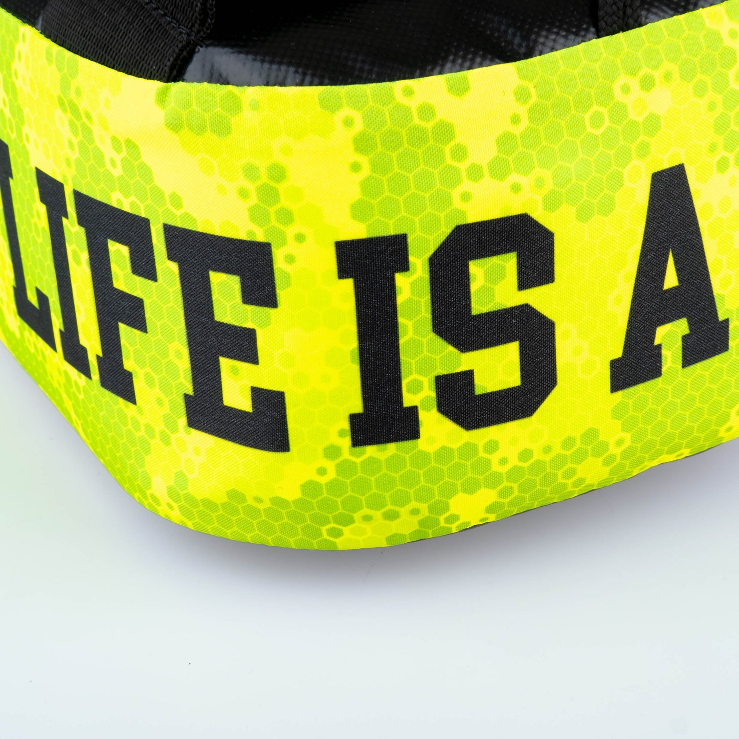 Bouclier de frappe THAI Fighter MAXI "La vie est un combat"NEON - F01602-DS07 - Fighter Sport