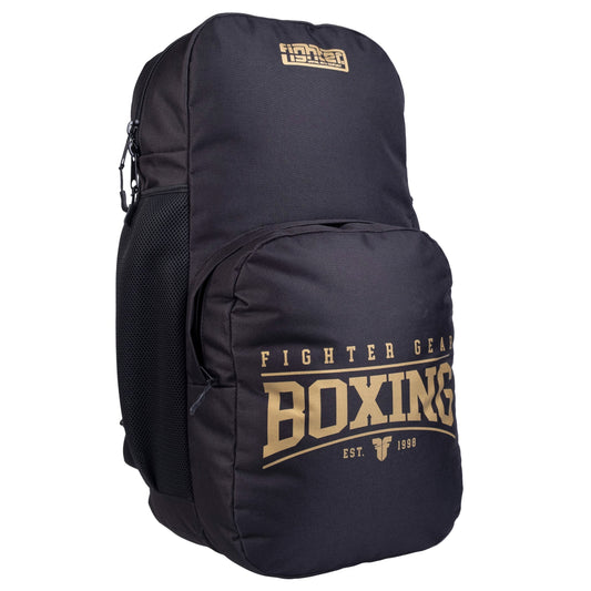 Sac à dos Fighter M Boxing noir/or - FBG-25-BX