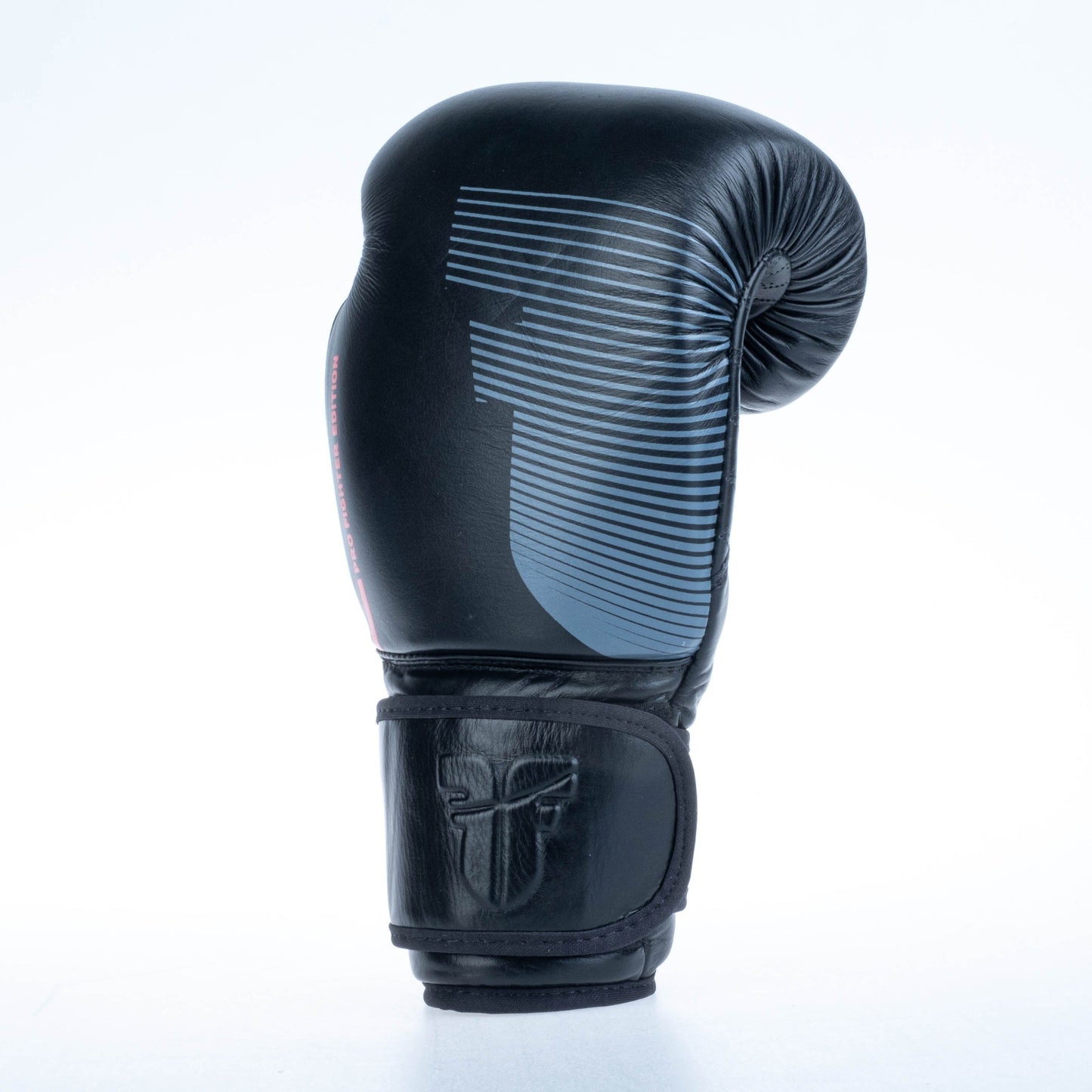 Gant de boxe Fighter Boxing Gloves Pro noir - FBG-PRO-002