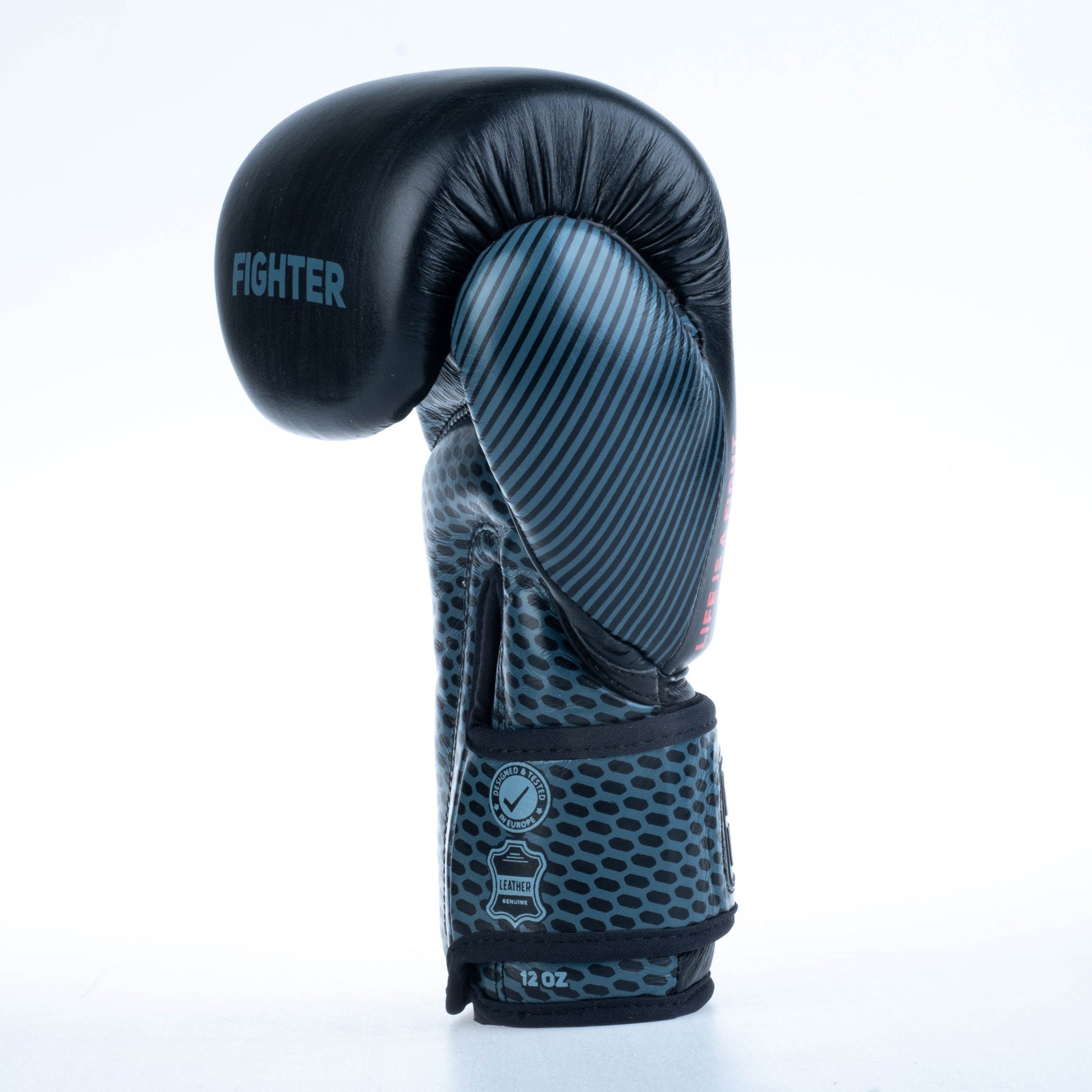 Gants de boxe Fighter Training - Noir, FBG-TRN-002 - Fighter Sport