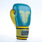 Gants de boxe Fighter Training - bleu/jaune, FBG-TRN-003 - Fighter Sport
