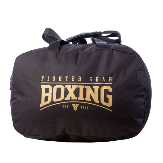 Sac de sport de boxe Fighter noir/or - FBXBG-01