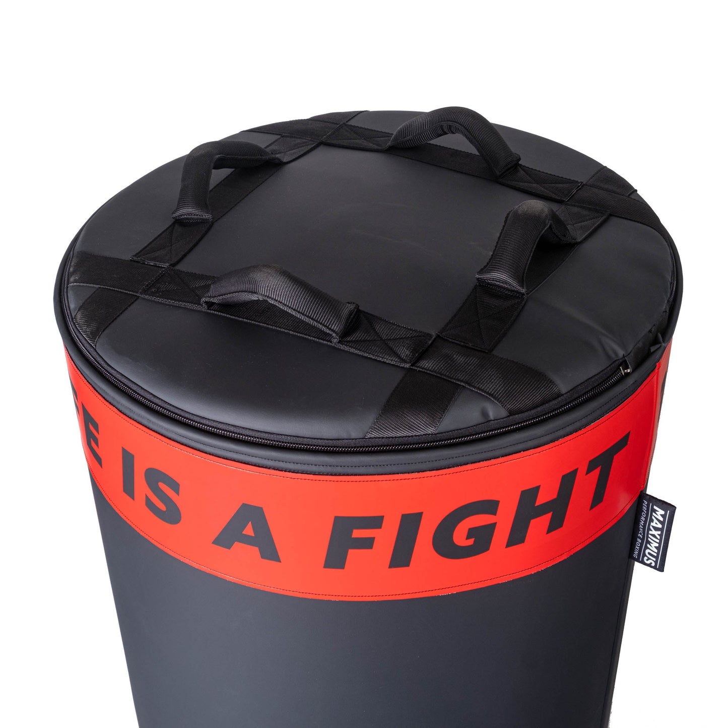Sac de combat autoportant MAXIMUS - noir/rouge
