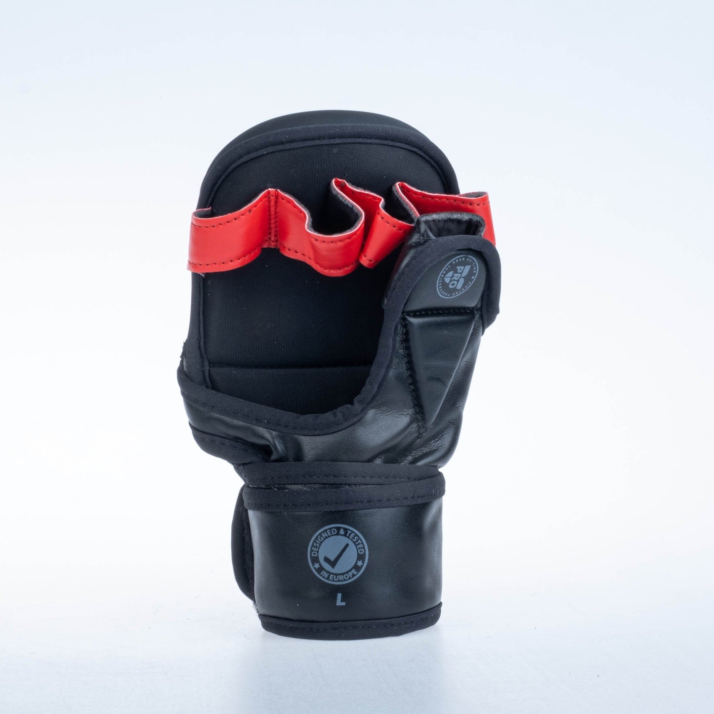 Gants de MMA Fighter Pro PU noir - FMG-PRO-001