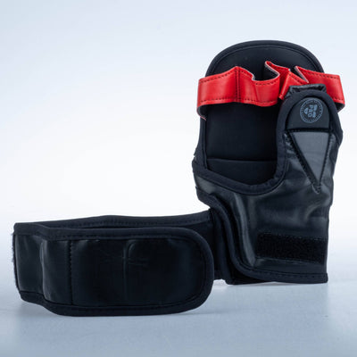 Gants de MMA Fighter Pro PU noir - FMG-PRO-001 - Fighter Sport
