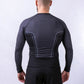 Tee-shirt Rashguard Fighter Lines noir - FRSG-LN