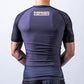 Rashguard Samurai à manches courtes noir/or - FRSG-SAM-01-SS