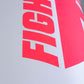 Sac de boxe autoportant Fighter Classic - blanc/rose