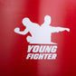 Sac de boxe autoportant Fighter YOUNG - rouge/blanc